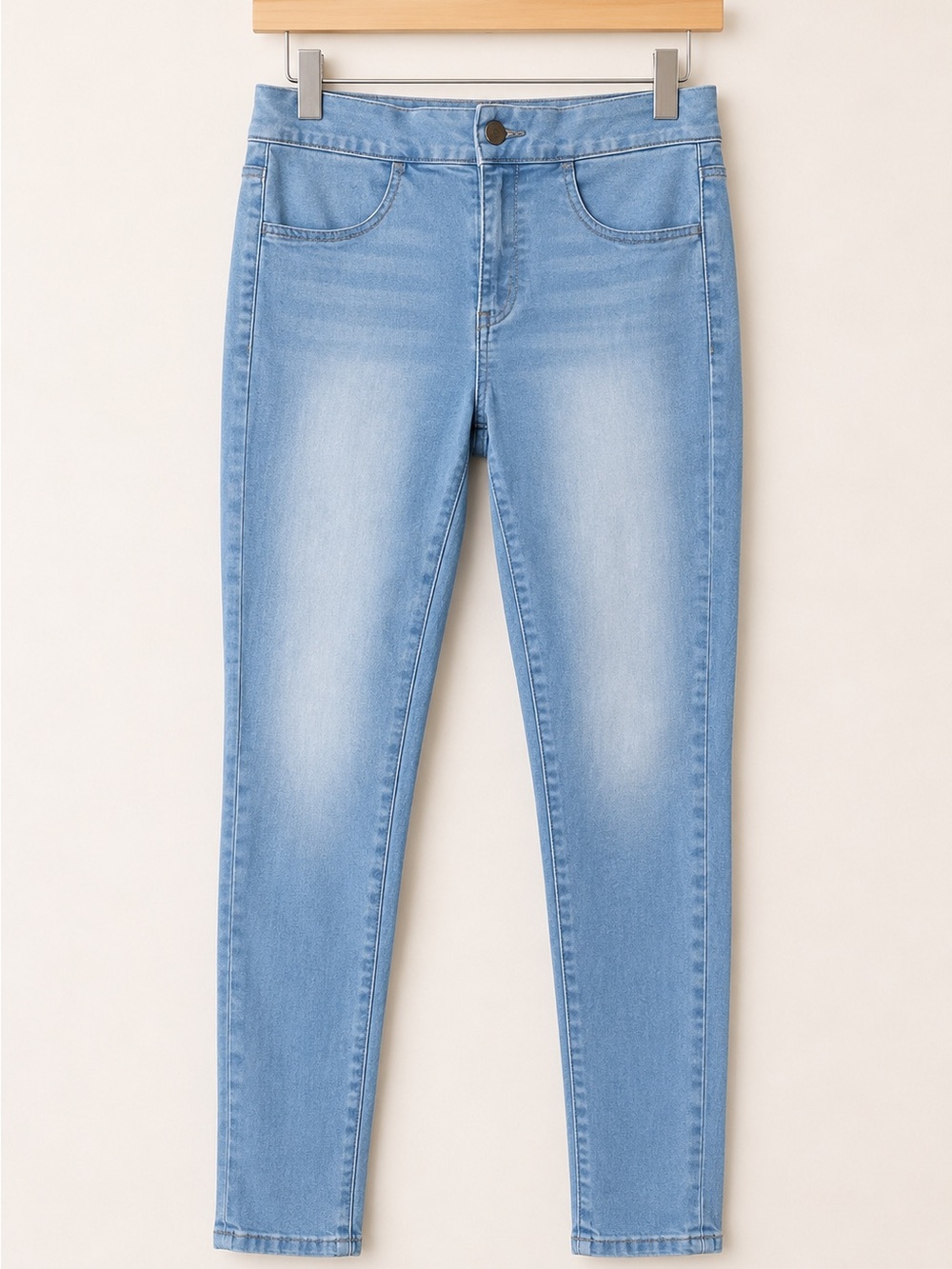 American Eagle Super Super Stretch Skinny Jeans Light Wash Women’s Size 8